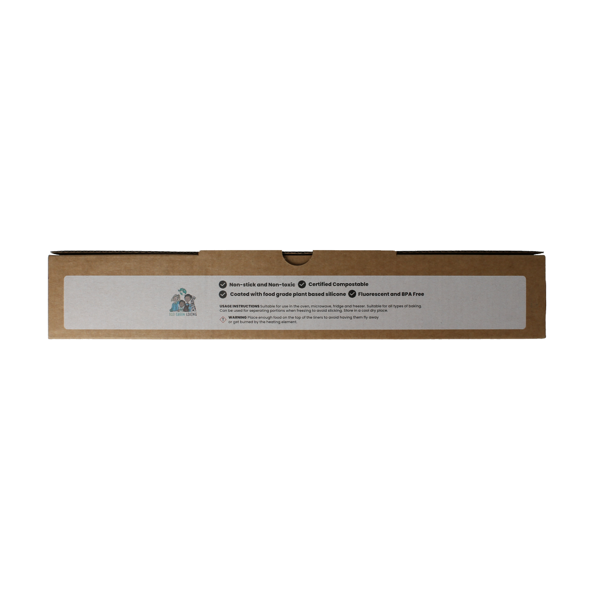 Eco Green Living Bakpapier composteerbaar 20 meter 1.00 Stuks