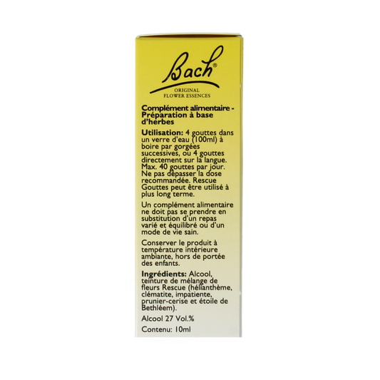 Bach Rescue Rescue druppels 10.00 Milliliter
