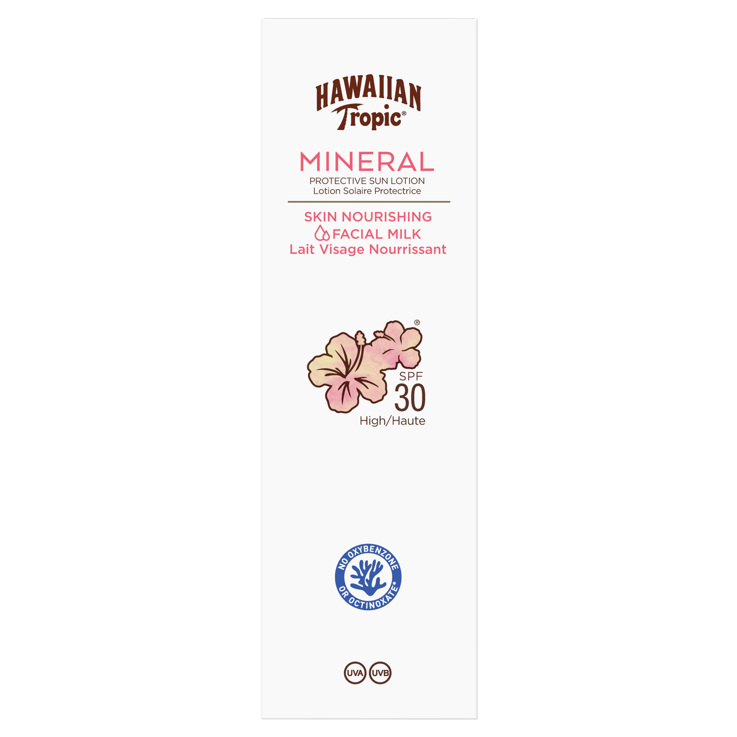 Hawaiian Tropic Mineral sunmilk face SPF30 50 Milliliter