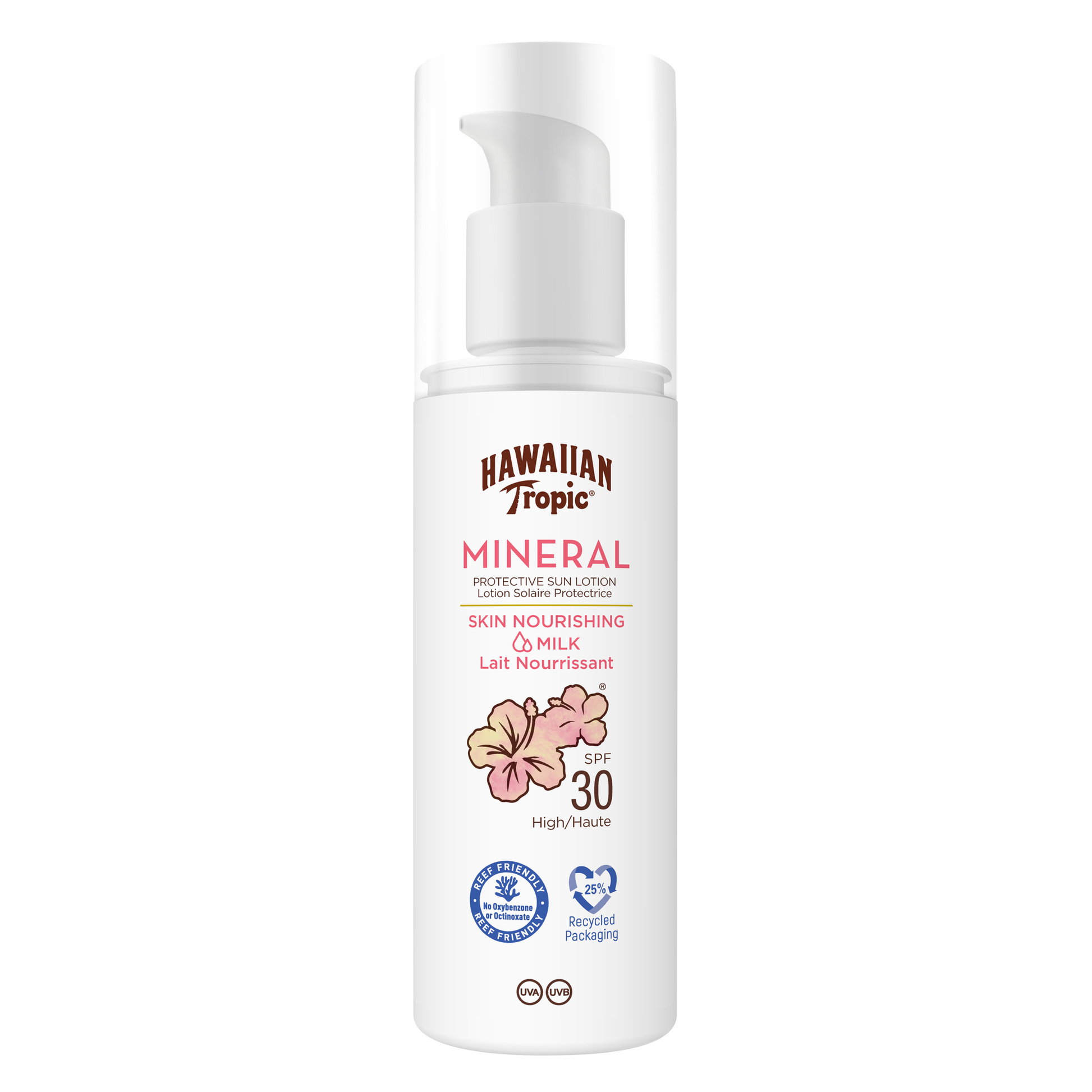 Hawaiian Tropic Mineral sunmilk lotion SPF30 100 Milliliter