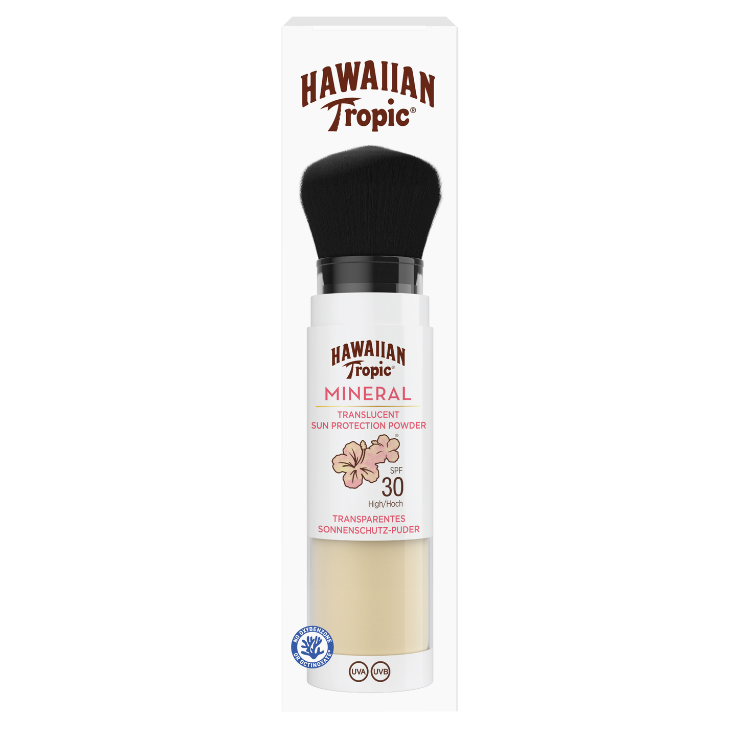 Hawaiian Tropic Mineral powder brush SPF30  4.3 Gram