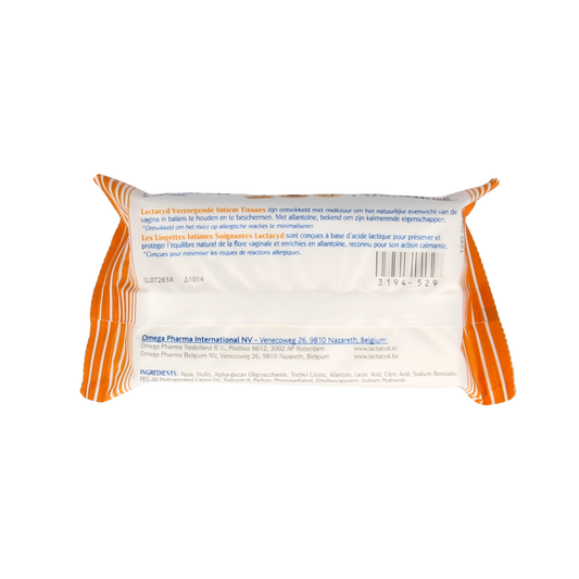 Lactacyd Tissues verzorgend 15 Stuks