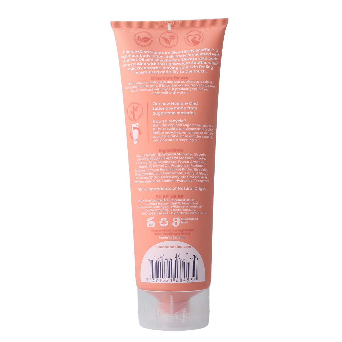 Human+Kind Body souffle/milk signature blend 250.00 Milliliter