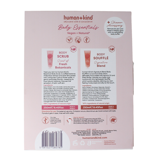 Human+Kind Giftset body essentials 1.00 Stuks