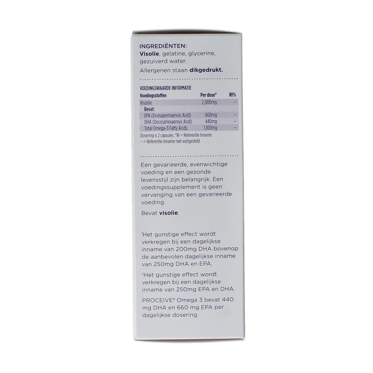 Proceive Kinderwens & zwangerschap omega 3 60.00 Capsules