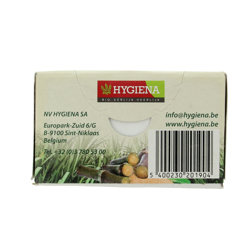 Hygiena Cubes rietsuikerklontjes bio 500 Gram