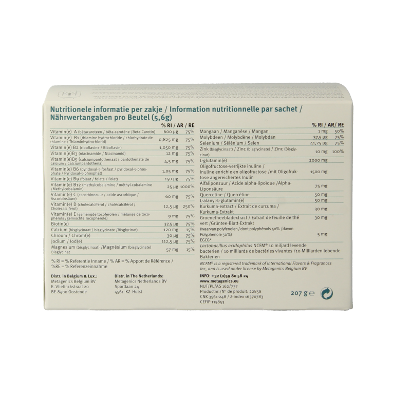 Metagenics Nutrimonium original 28 Sachets