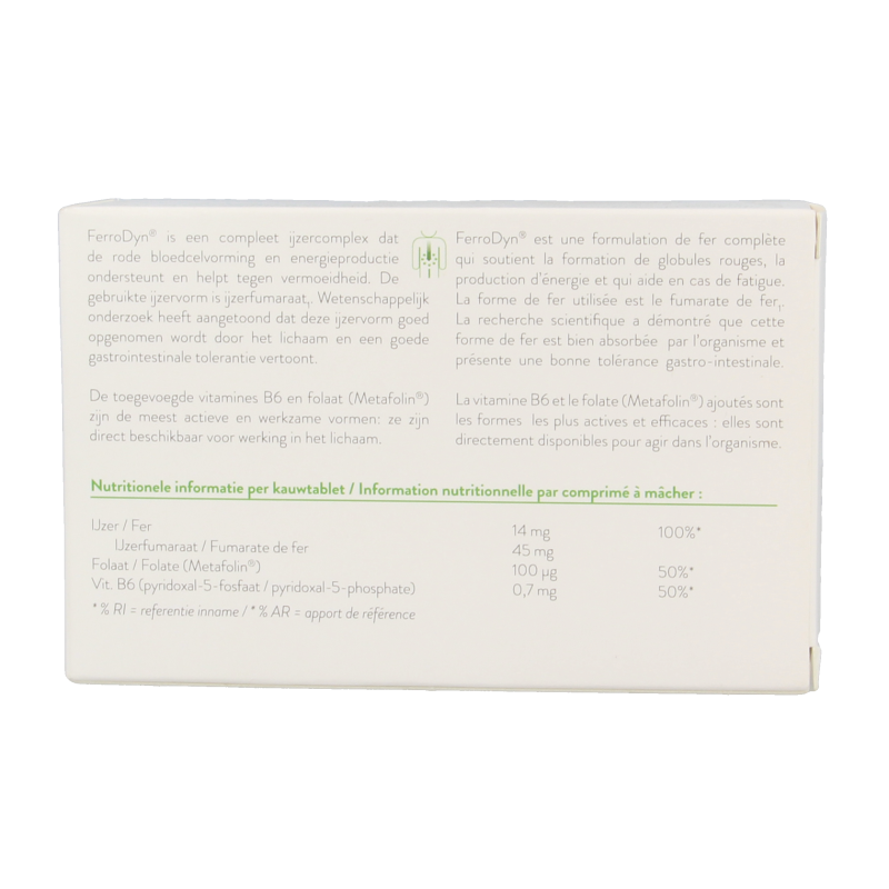 Metagenics Ferrodyn 84 Kauwtabletten