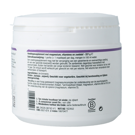 Metagenics Metamag perzik 227 Gram