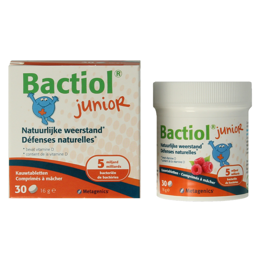 Metagenics Bactiol junior chew 30 Kauwtabletten