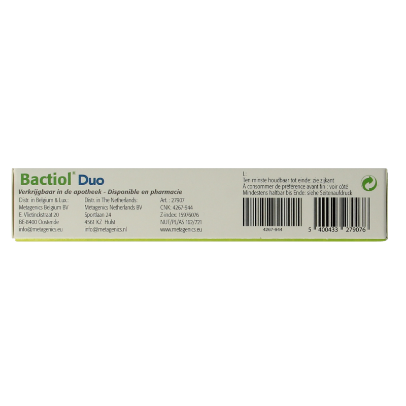 Metagenics Bactiol duo  15 Capsules