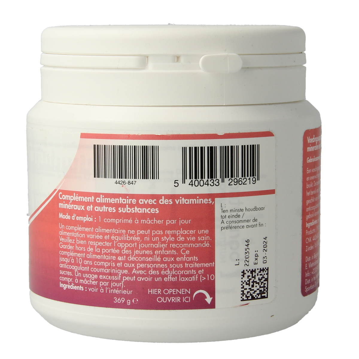 Barinutrics Multi kers 90.00 Tabletten