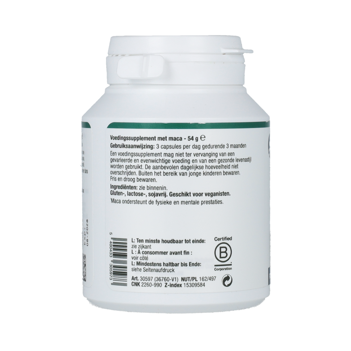 Metagenics Maca 500 90.00 Vegetarische capsules