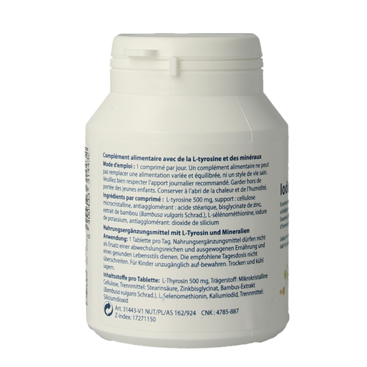 Metagenics Iodine & tyrosine 60 Tabletten