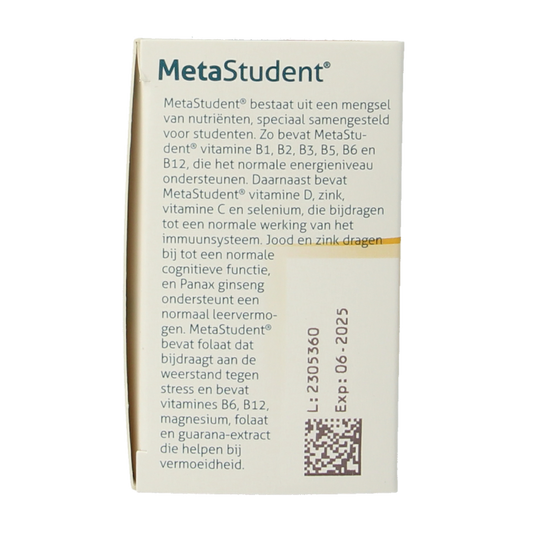 Metagenics Metastudent 60 Tabletten