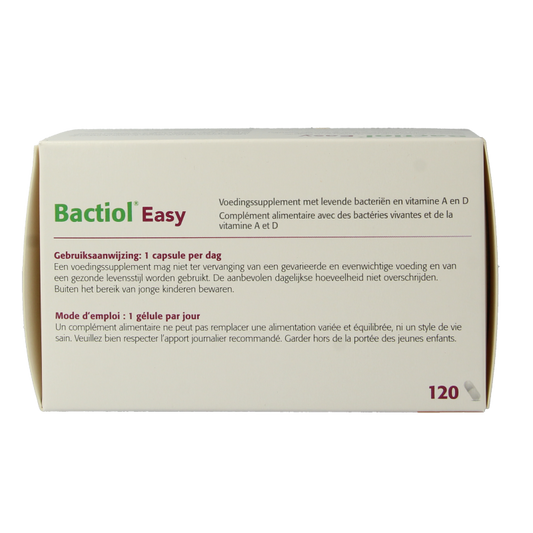 Metagenics Bactiol easy 120 Capsules