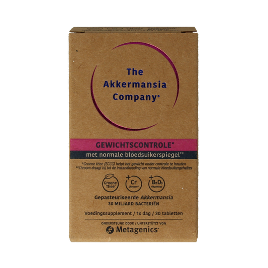 Akkermansia Akkermansia gewichtscontrole V2 NFD 30 Tabletten