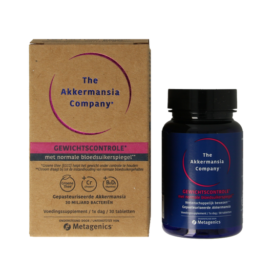 Akkermansia Akkermansia gewichtscontrole V2 NFD 30 Tabletten