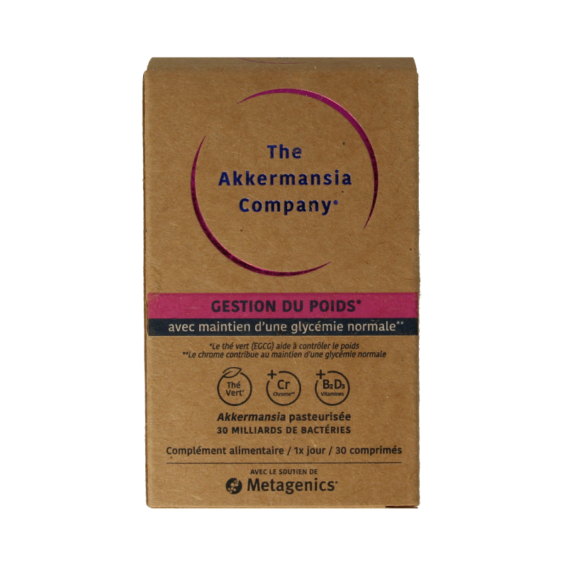 Akkermansia Akkermansia gewichtscontrole V2 NFD 30 Tabletten