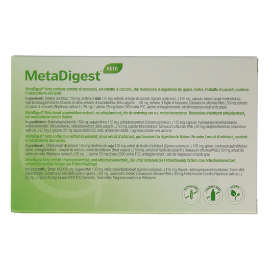 Metagenics Metadigest keto 30.00 Capsules