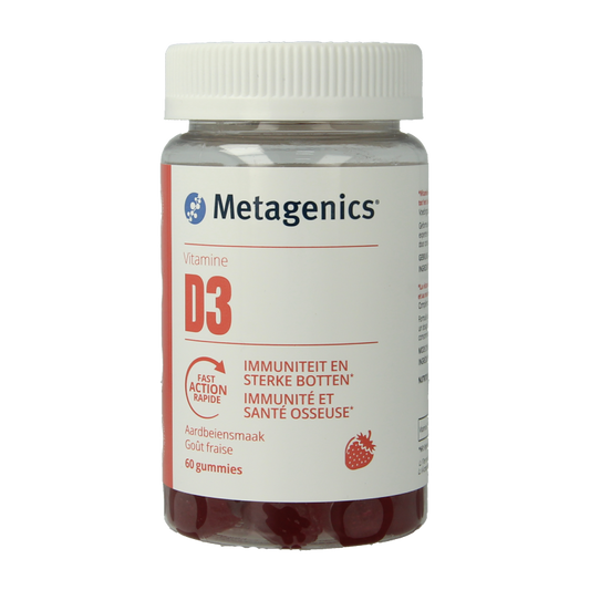 Metagenics Vitamine D 1000IU 60 Gummies