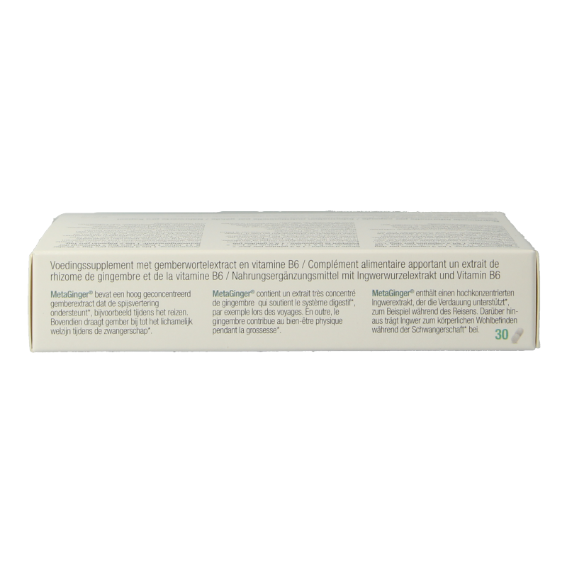 Metagenics Metaginger 30 Capsules
