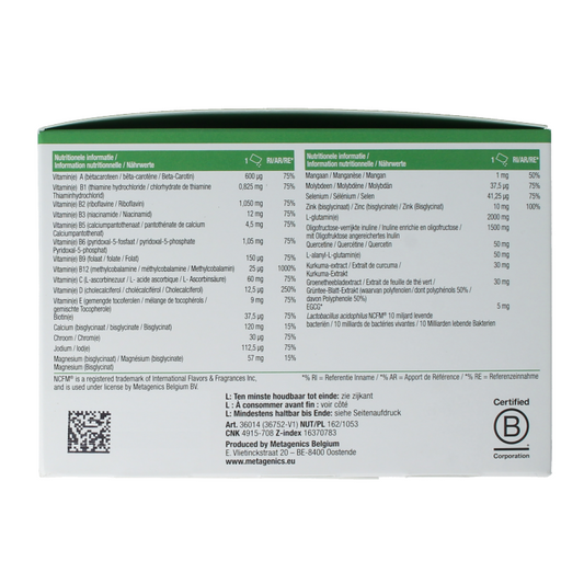 Metagenics Nutrimonium original noa nfd 28 Zakjes