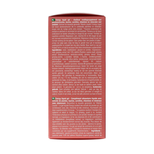 Purasana Energy liquid gelstick 10ml 15.00 Stuks