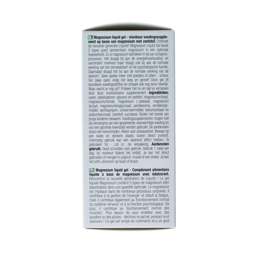 Purasana Magnesium liquid gelstick 10ml 15.00 Stuks