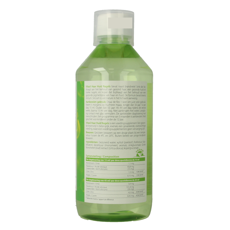 Vitasil Huid haar & nagels 500 Milliliter