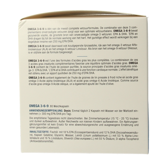 Fytostar Vianatura Omega 3-6-9 160 Capsules