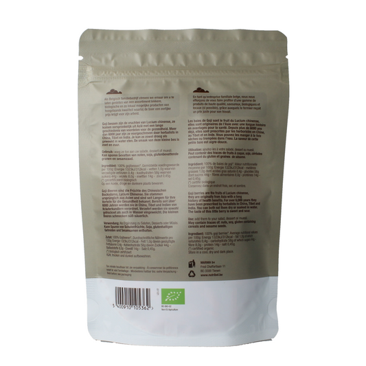 Nutribel Gojibessen raw bio 100.00 Gram