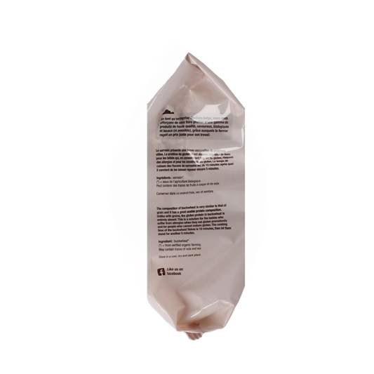 Nutribel Boekweitvlokken glutenvrij bio 500.00 Gram