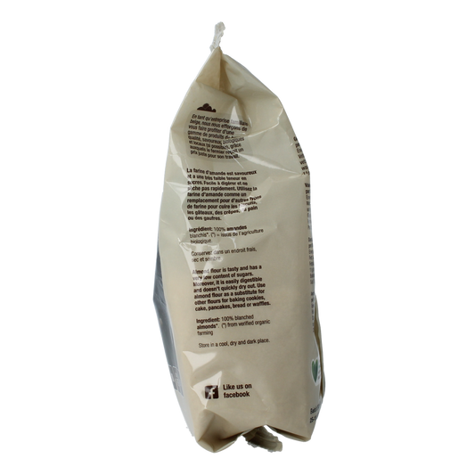 Nutribel Amandelmeel glutenvrij bio 200.00 Gram