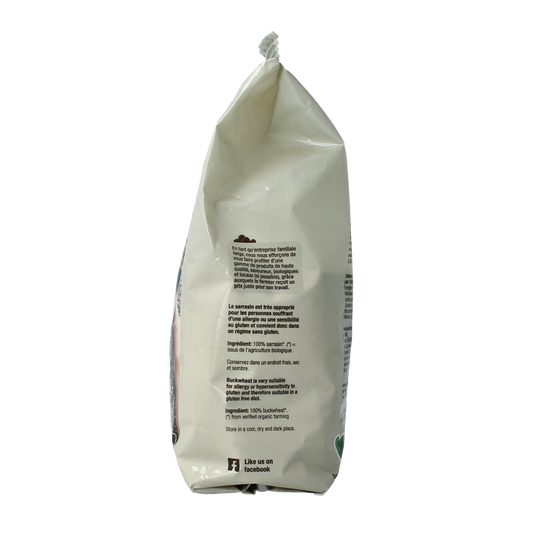 Nutribel Boekweitmeel glutenvrij bio 500.00 Gram