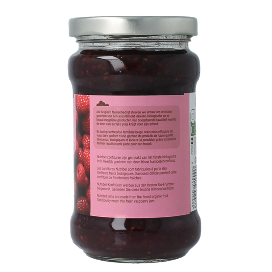 Nutribel Frambozen confituur bio 340.00 Gram