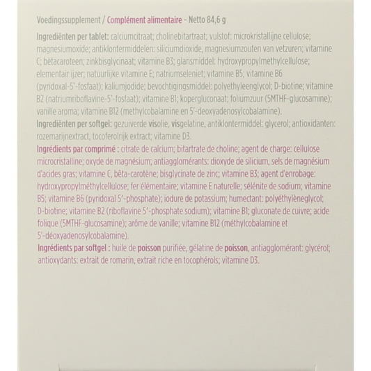 Pure Pregnalia 30 tabletten & 30 softgels 60 Stuks