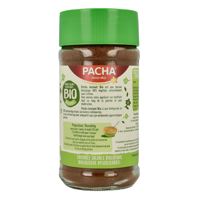 Pacha Instant koffie bio 100 Gram
