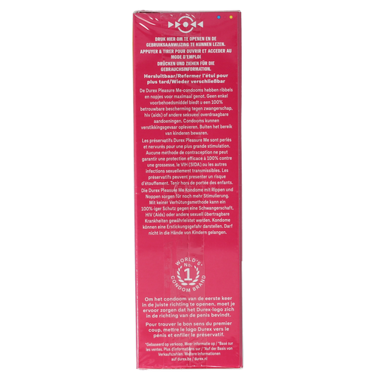 Durex Pleasure me 10.00 Stuks