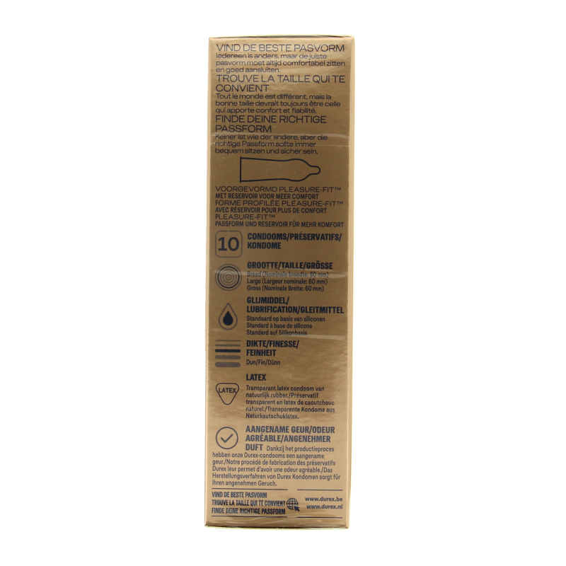 Durex Nude XL condooms 10 Stuks