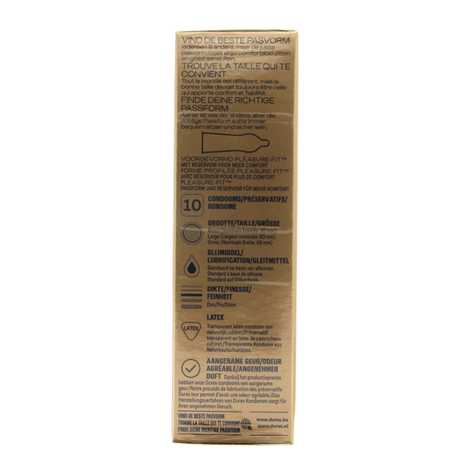 Durex Nude XL condooms 10 Stuks
