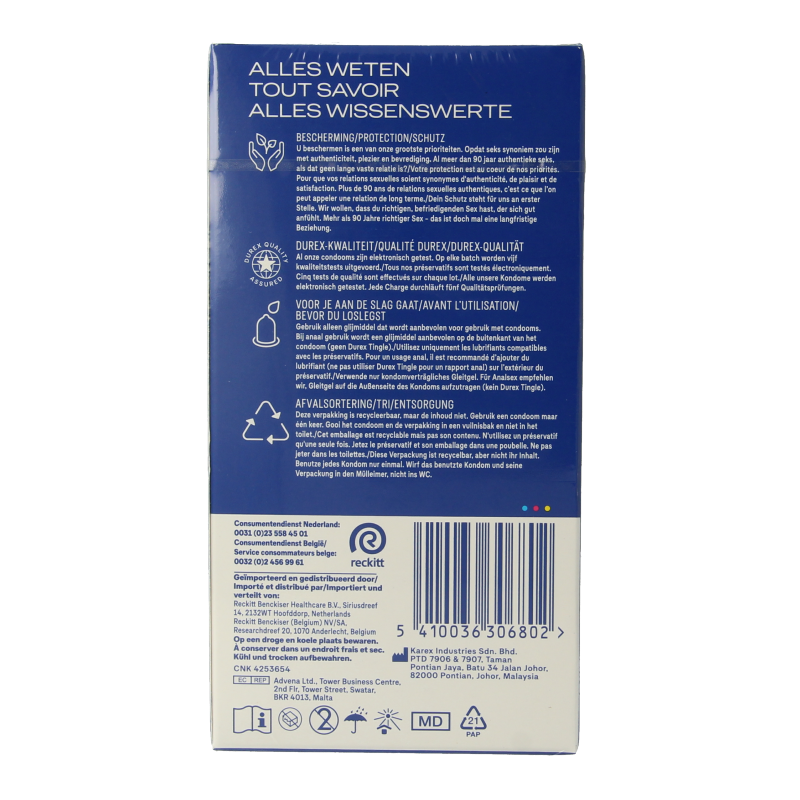 Durex Condooms XXL 12 Stuks