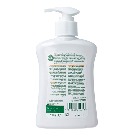 Dettol Handzeep extra care honey & sheabutter 250 Milliliter