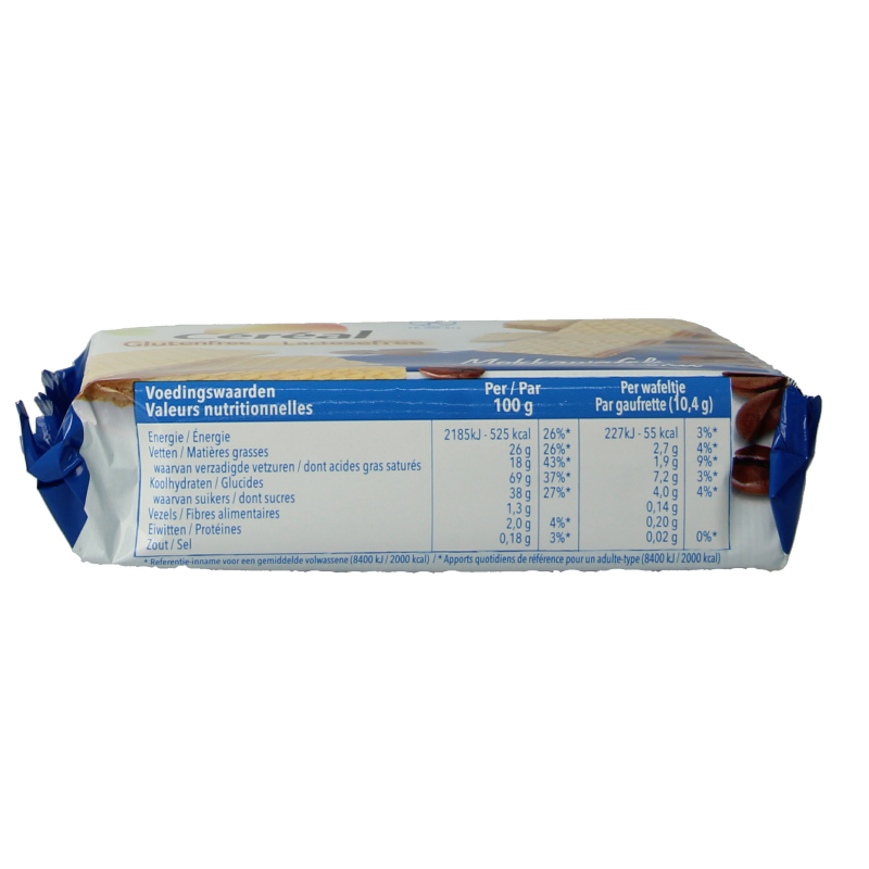 Cereal Mokkawafels glutenvrij 125 Gram