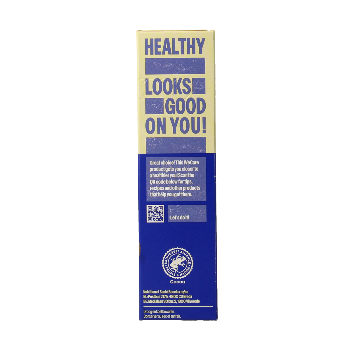 WeCare High protein bars chocolate 81 Gram