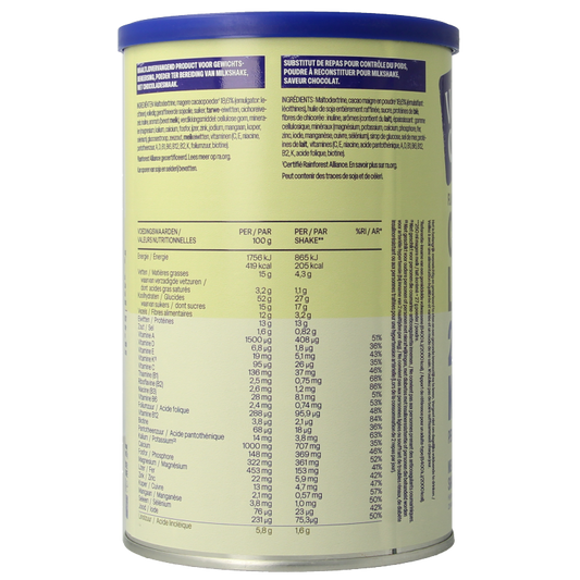 WeCare Meal replacement shake chocolate 436 Gram