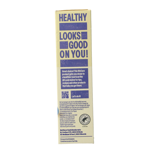 WeCare Meal replacement bars fruity banana 116.00 Gram
