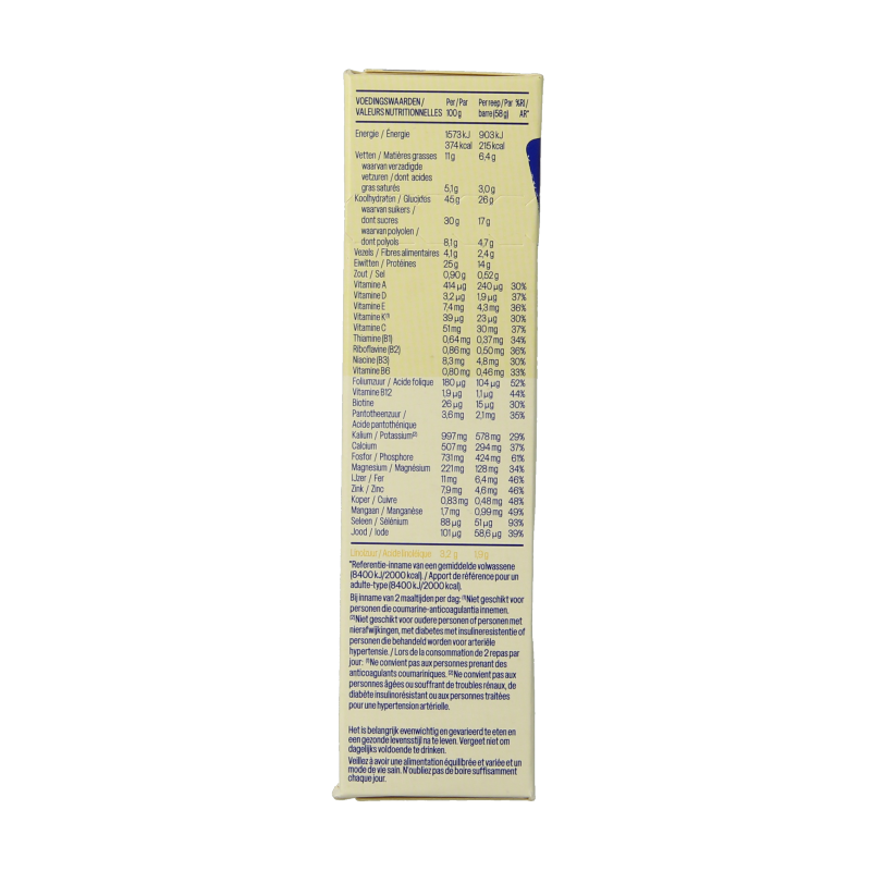 WeCare Meal replacement bars apricot & lemon 116 Gram