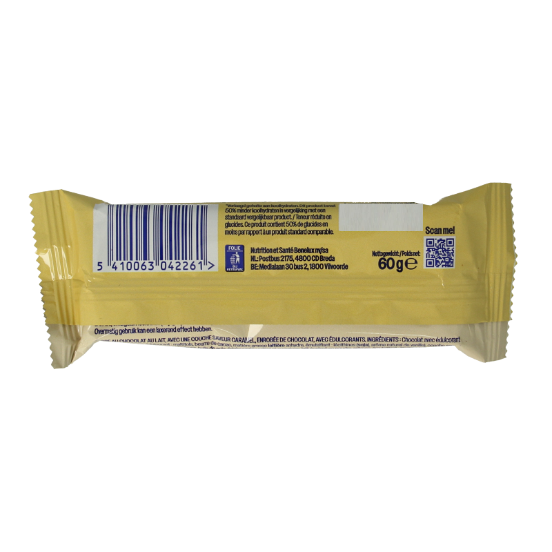 WeCare Bars chocolate brownie 60 Gram