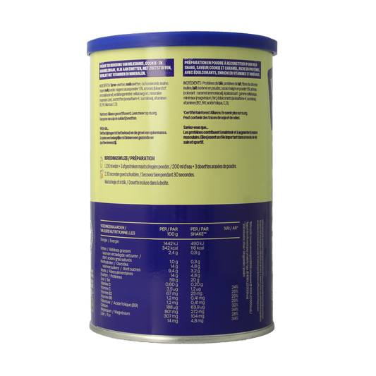 WeCare High protein shake cookies & caramel 340 Gram